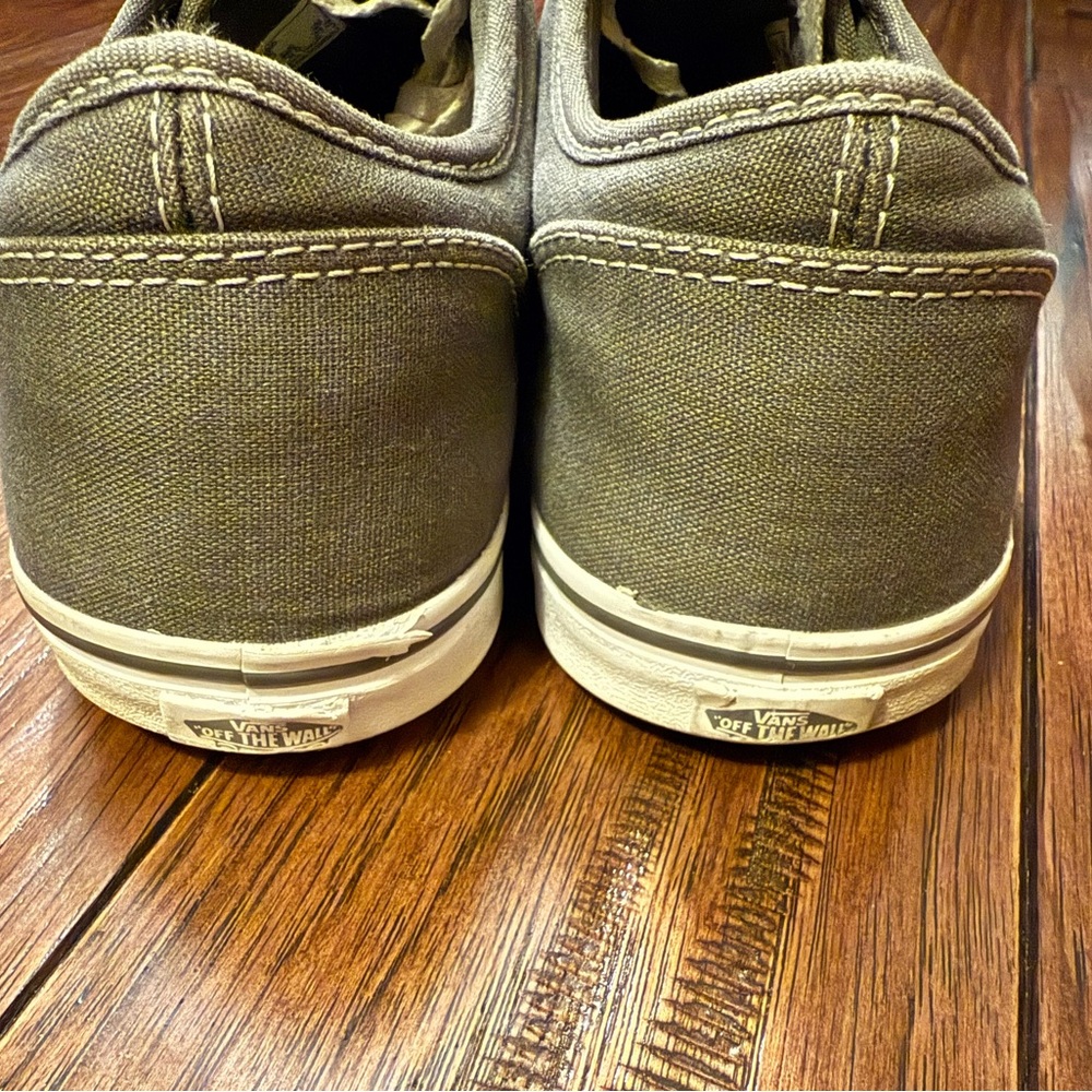 Vans Off The Wall Atwood Low 721356  Sneakers Shoes Women Gray Canvas Size 8.5‎ - Picture 5 of 11